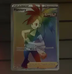 Flannery (Full Art) 215/198 Swsh06 Chilling Reign Secret Rare Holo - Image 1
