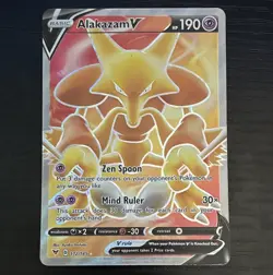 The Pokemon Company Alakazam V (Full Art) 172/185 Vivid Voltage Ultra Rare Holo - Image 1