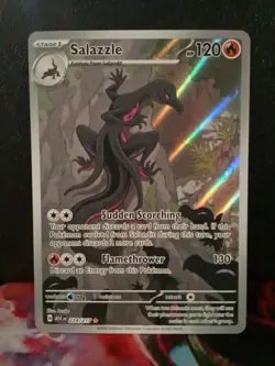 Salazzle 224/217 IR Ascended Heroes Evolution English Pokemon TCG - Image 1