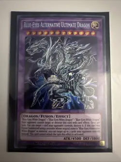 BLUE-EYES ALTERNATIVE ULTIMATE DRAGON SECRET RARE TN19-EN001 YUGIOH! NM - Image 2