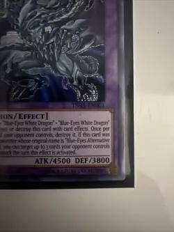 BLUE-EYES ALTERNATIVE ULTIMATE DRAGON SECRET RARE TN19-EN001 YUGIOH! NM - Image 5