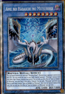 Yu-Gi-Oh | Ame No Habakiri No Mitsurugi | Starlight Rare | L26D-ENM10 | 1st Ed - Image 1