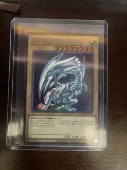 Konami Yu-Gi-Oh! Blue-Eyes White Dragon LCKC-EN001 Ultra Rare Holo UNL EN - Image 1