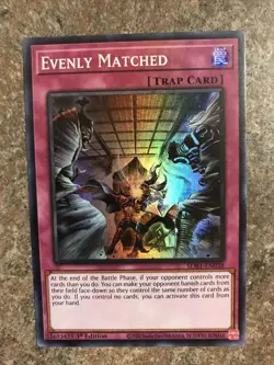 ( EVENLY MATCHED ) Super Rare - SDBT-EN038 - 1st NM Yu-Gi-Oh Beware of Traptrix - Image 1