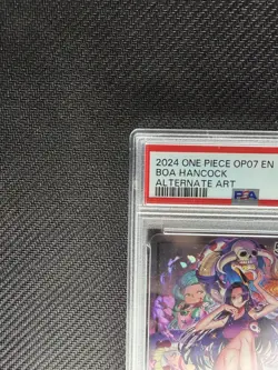 2024 ONE PIECE OP07-038 500 YEARS IN THE FUTURE ALTERNATE ART BOA HANCOCK PSA 10 - Image 2