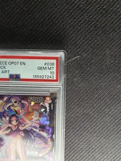 2024 ONE PIECE OP07-038 500 YEARS IN THE FUTURE ALTERNATE ART BOA HANCOCK PSA 10 - Image 3