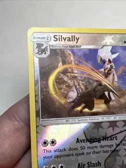 MP- Silvally 184/236 Reverse Holo Unified Minds AUTHENTIC Pokemon Card - Image 3