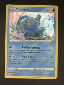 Manaphy - Holo SWSH275 Promo 2019 SWSH: Sword & Shield Promo Cards NM - Image 3
