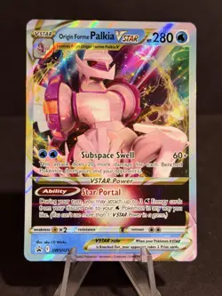 Origin Forme Palkia VSTAR SWSH254 SWSH: Sword & Shield Promo Cards Holo Nm 2726 - Image 1