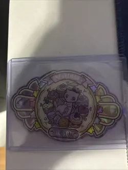 Pokemon Mengka 2.0 - Mew IR-007 Card - Die Cut Cracked Ice Dessert Design - Image 1