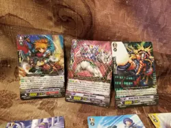Lot of 12 Cards For Card Fight !! Vanguard 9 Regular + 3 Foils/Shiny - Image 2