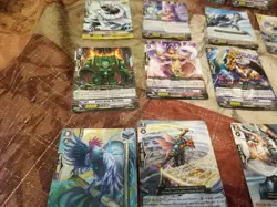 Lot of 12 Cards For Card Fight !! Vanguard 9 Regular + 3 Foils/Shiny - Image 4