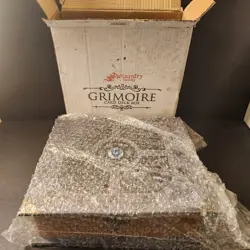New Magic Wizardry Foundry Artificer Grimoire Card Large Deck Box GDB007 TCG - Image 1