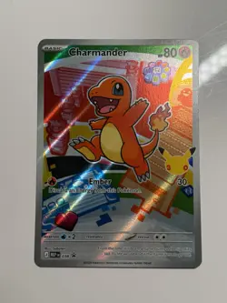 Charmander Black Star Promo #038 First Partners Pokemon Card NM - Image 1