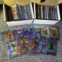Large Lot 300+ Dragon Ball Super Cards, Foil & Nonfoil, SR, R, U, C, PR - Image 1
