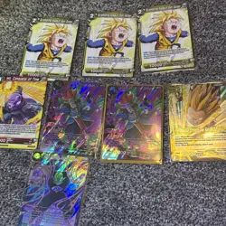 Large Lot 300+ Dragon Ball Super Cards, Foil & Nonfoil, SR, R, U, C, PR - Image 4