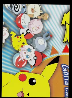 Pokemon Card - Pikachu Topps Series 3 Puzzle Card P03 of 6 - Image 1