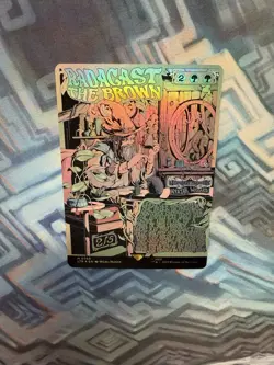 Foil Borderless Poster Radagast the Brown EX+/NM- Universes Beyond: LotR - Image 4