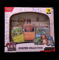 Pokemon TCG Scarlet & Violet 151 Poster Collection BRAND NEW SEALED - Image 1