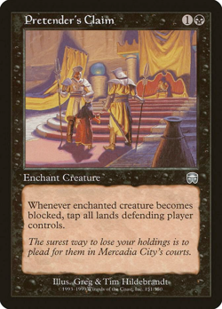 Pretender's Claim - Mercadian Masques (MMQ) - Image 1