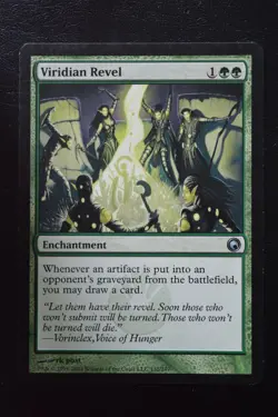 Magic The Gathering MTG VIRIDIAN REVEL Scars of Mirrodin LP Lightly Played - Image 1
