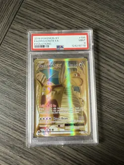 PSA 9 Dragonite EX 106/108 Full Art - Pokemon XY Evolutions TCG - Image 2