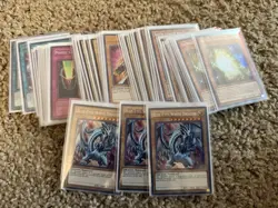 Yugioh Custom Blue-Eyes White Dragon Deck! Secrete Rare, Ultra Rare, Super Rare - Image 1