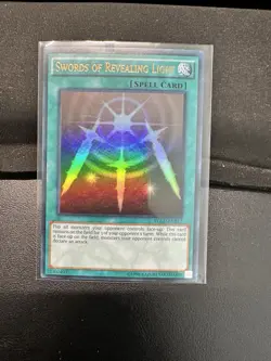 Yu-Gi-Oh! TCG Konami Swords of Revealing Light YGLD-ENB17 Ultra Rare Holo 1st NM - Image 1