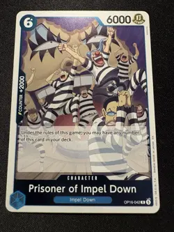 One Piece Card Game The Time of Battle - PRISONER OF IMPEL DOWN OP16-042 ENGLISH - Image 1