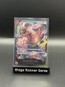 Monkey.D.Luffy (Release Event Leader) P PR Normal One Piece Promo Card - Image 1