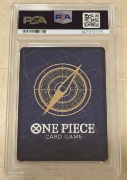 2024 ONE PIECE PROMO CONVENTION EXCLUSIVE-FOIL #043 MONKEY D. LUFFY PSA 10! Rare - Image 2