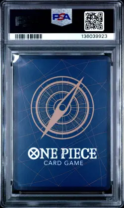 PSA 10 – 2025 ONE PIECE OP11-A FIST OF DIVINE SPEED 080 GEAR TWO ALT ART (EN) - Image 2