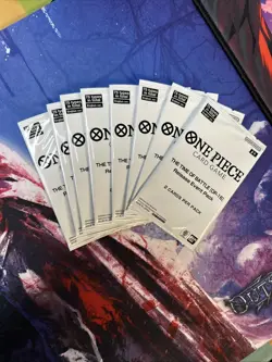 8x-ONE PIECE OP-16 THE TIME OF BATTLE SEALED PRE-RELEASE EVENT PACKs ENGLISH - Image 1