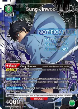 Sung Jinwoo 049 SR* Super Rare 1 Star Union Arena - Solo Leveling - Image 1