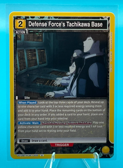 Union Arena Defense Force's Tachikawa Base UE12BT/KJ8-1-033 - Kaiju No. 8 - Image 1