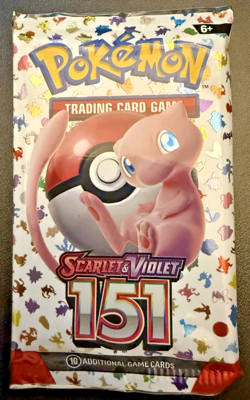 Pokemon 151 English Booster Pack SEALED - 21.13g - Image 2
