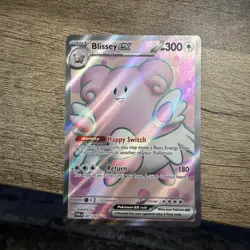 Blissey EX 201/167 Pokemon TCG Twilight Masquerade Full Art Ultra Rare English - Image 1