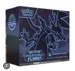 Pokemon Center ETB Mega Evolution-Phantasmal Flames Elite Trainer Box PRESALE - Image 1