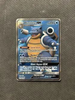 Pokemon TCG Blastoise GX SM 189! LP/MP Condition! See Description! - Image 1