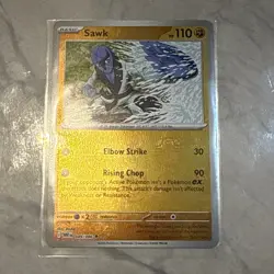 Pokemon - Sawk - Master Ball - 049/086 - SV White Flare - Image 1