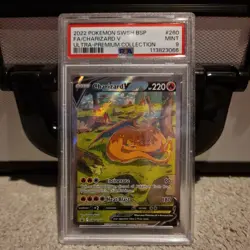 Pokemon Charizard V - SWSH260 - Ultra Premium Collection Promo - PSA 9 Mint - Image 1