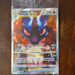 Pokemon Lucario VSTAR SWSH291 Sword & Shield Promo Holo Card - Image 1
