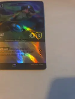 Lorcana TCG Jasmine Desert Warrior 212/204 Ursula's Return Enchanted Holo Card - Image 4