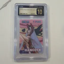2025 ONE PIECE X BASKIN ROBBINS CAMPAIGN CARDS BOA HANCOCK CGC PRISTINE 10 - Image 1