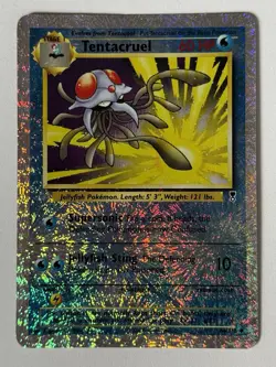 Tentacruel 66/110 Legendary Collection Reverse Holo 60HP EN Pokemon Card - Image 1