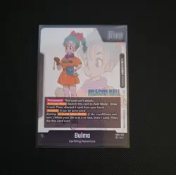 Bulma SB01-045 Leader Manga Booster 01 Dragon Ball Card English Fusion World - Image 2
