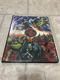 Chaotic TCG Ultra Pro 9 Pocket Portfolio 90 Cards Original 2008 Binder Folder - Image 2