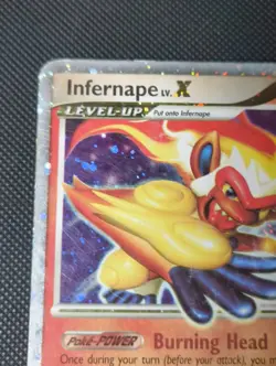 Pokemon TCG Infernape LV.X Diamond Pearl Holo Rare Card 121/130 2007 - Image 2