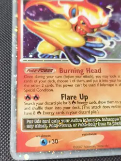 Pokemon TCG Infernape LV.X Diamond Pearl Holo Rare Card 121/130 2007 - Image 5