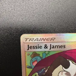Pokemon TCG Hidden Fates Jessie and James Full Art Trainer Trading Card 68/68 NM - Image 4
